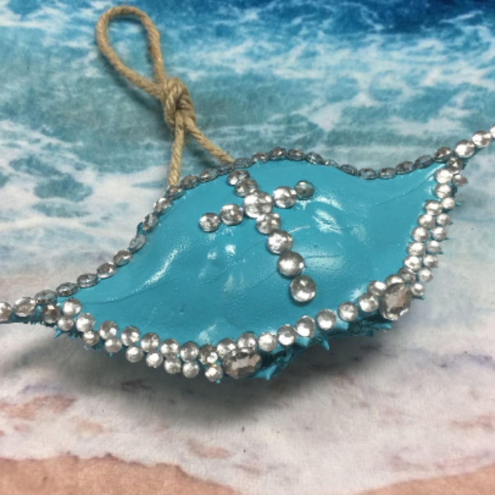 Crab Shell Art Ornament